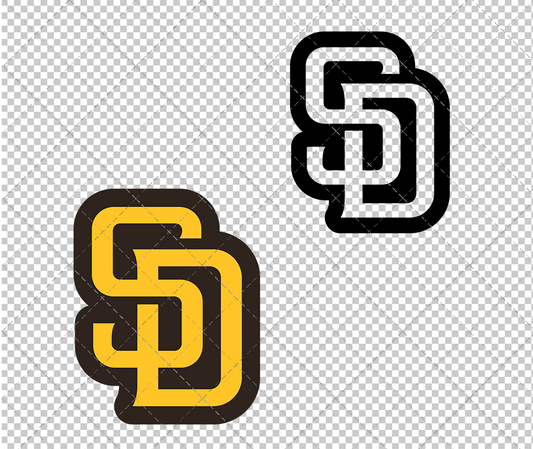 San Diego Padres Concept 2020 002, Svg, Dxf, Eps, Png - SvgShopArt