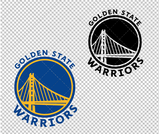 Golden State Warriors 2019, Svg, Dxf, Eps, Png - SvgShopArt