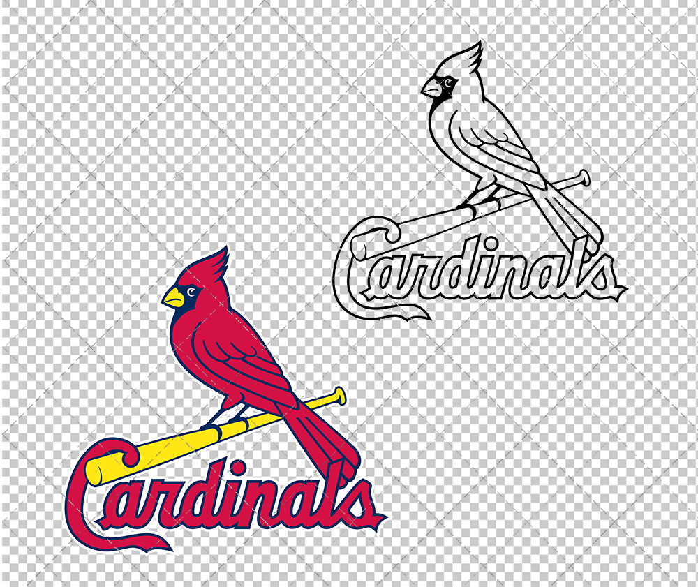 St. Louis Cardinals 1999, Svg, Dxf, Eps, Png - SvgShopArt