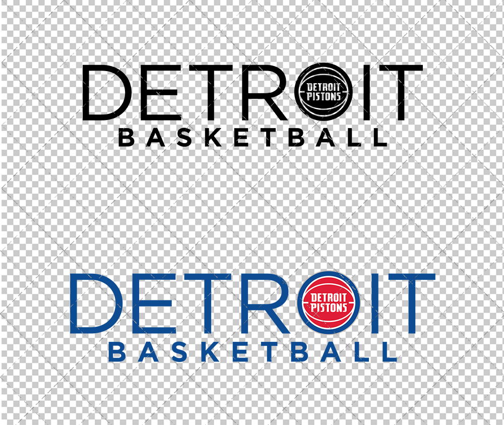 Detroit Pistons Wordmark 2017 003, Svg, Dxf, Eps, Png - SvgShopArt