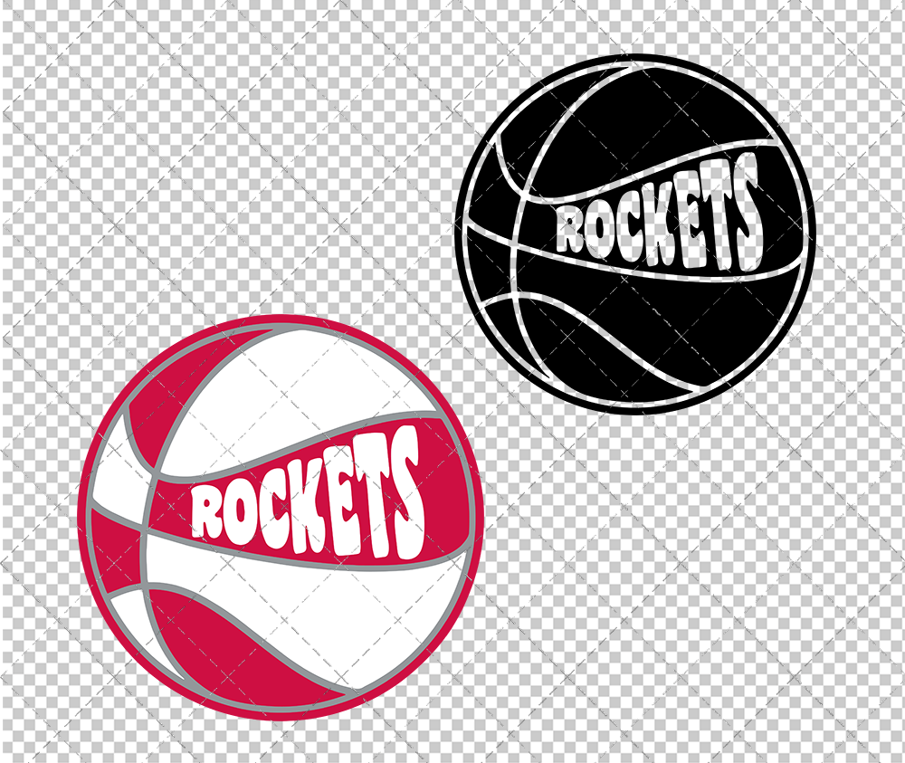 Houston Rockets Concept 2019 005, Svg, Dxf, Eps, Png - SvgShopArt