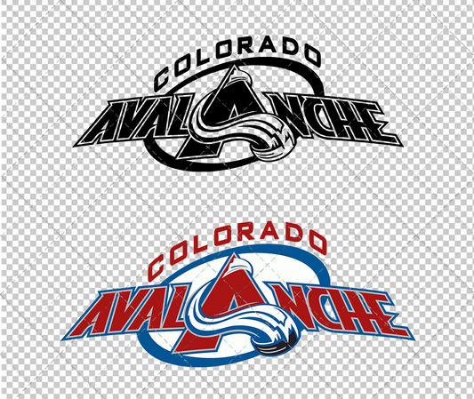 Colorado Avalanche Wordmark 1995 0002, Svg, Dxf, Eps, Png - SvgShopArt