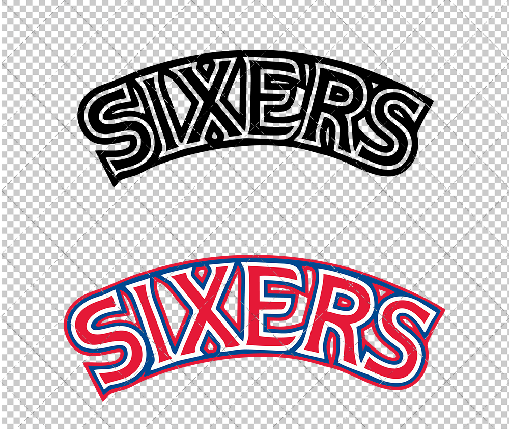 Philadelphia 76ers Jersey 1994, Svg, Dxf, Eps, Png - SvgShopArt