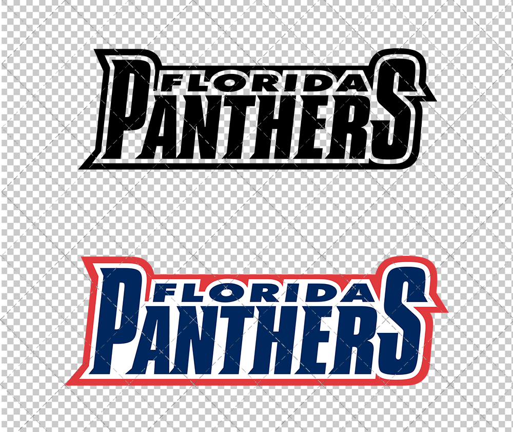Florida Panthers Wordmark 1993, Svg, Dxf, Eps, Png - SvgShopArt