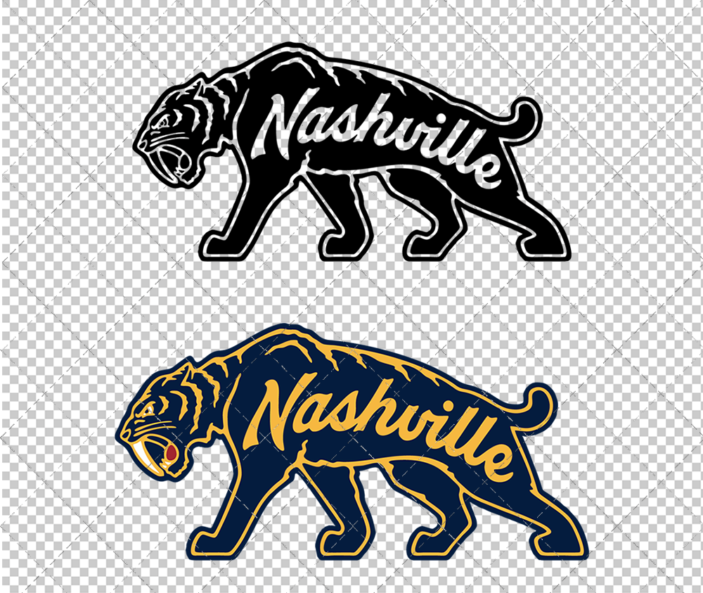 Nashville Predators Alternate 2019 005, Svg, Dxf, Eps, Png - SvgShopArt