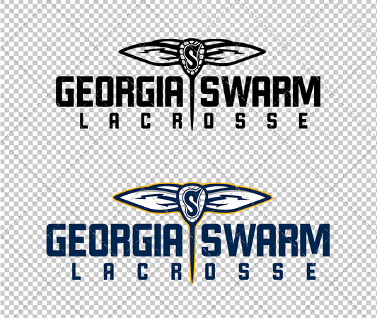 Georgia Swarm Secondary 2019, Svg, Dxf, Eps, Png - SvgShopArt