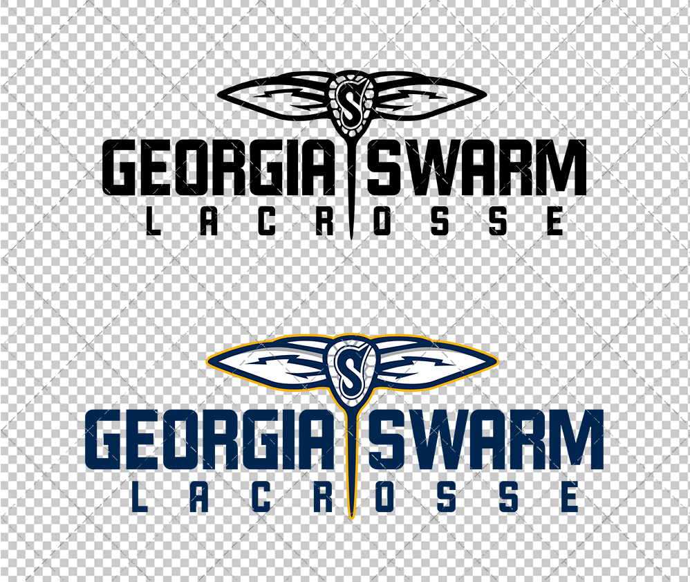 Georgia Swarm Secondary 2019, Svg, Dxf, Eps, Png - SvgShopArt