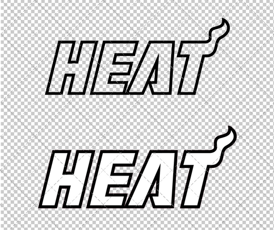 Miami Heat Jersey 2012 002, Svg, Dxf, Eps, Png - SvgShopArt