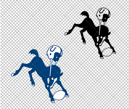 Indianapolis Colts 1961, Svg, Dxf, Eps, Png - SvgShopArt