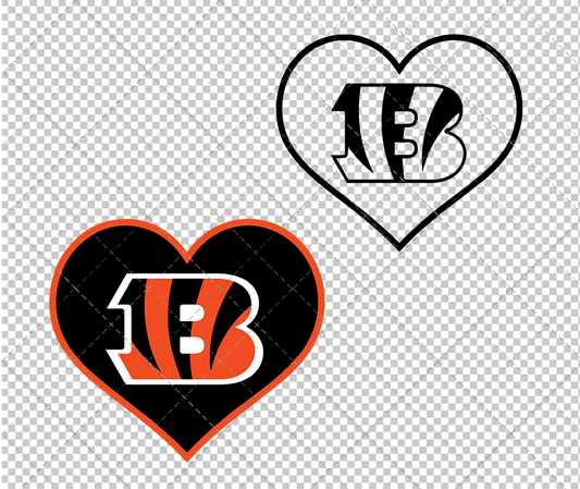 Cincinnati Bengals Concept 2004, Svg, Dxf, Eps, Png - SvgShopArt