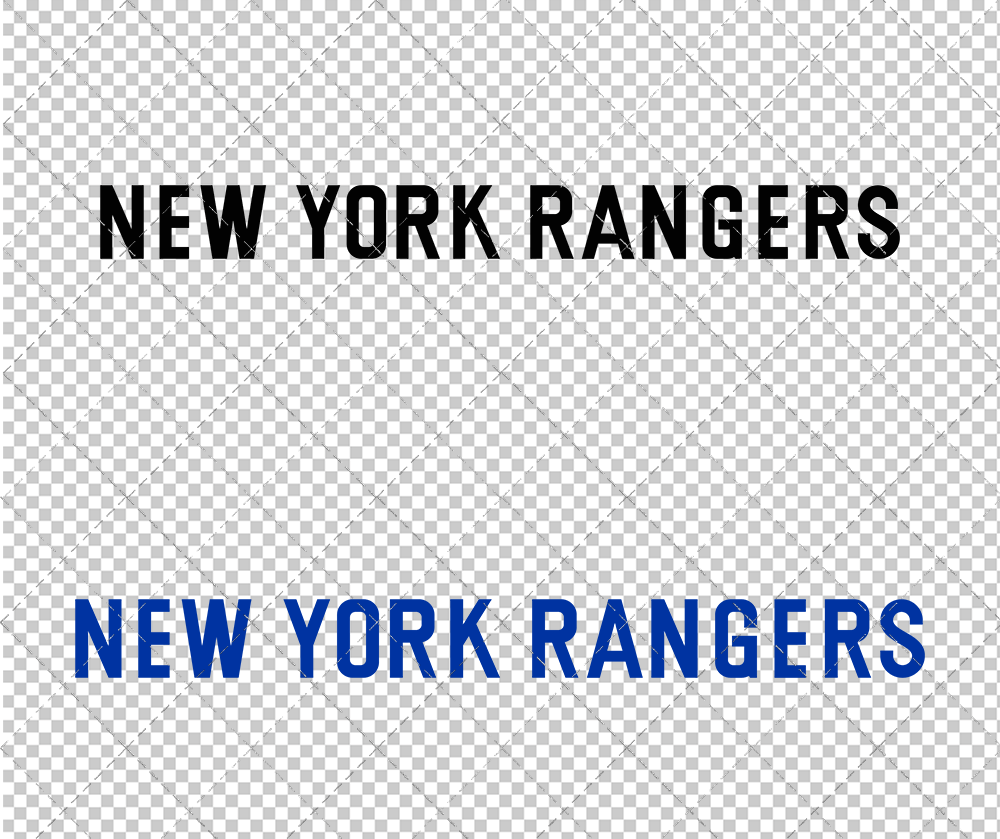 New York Rangers Wordmark Concept 1999, Svg, Dxf, Eps, Png - SvgShopArt