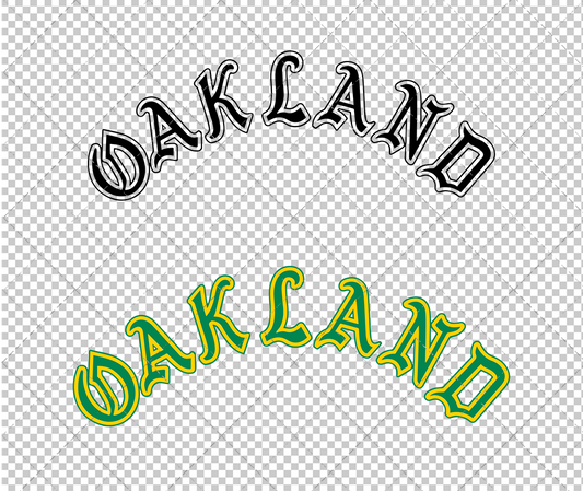 Oakland Athletics Jersey 1968, Svg, Dxf, Eps, Png - SvgShopArt