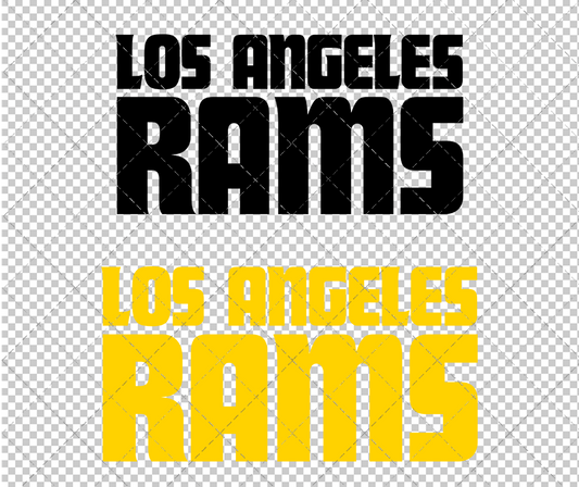 Los Angeles Rams Wordmark 1983 002, Svg, Dxf, Eps, Png - SvgShopArt