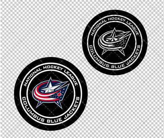 Columbus Blue Jackets Circle 2007 002, Svg, Dxf, Eps, Png - SvgShopArt