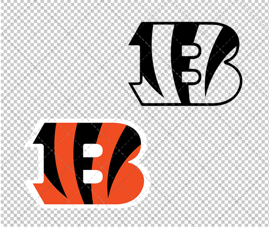 Cincinnati Bengals 2004, Svg, Dxf, Eps, Png - SvgShopArt