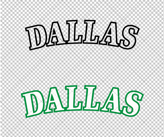 Dallas Mavericks Jersey 1993 003, Svg, Dxf, Eps, Png - SvgShopArt
