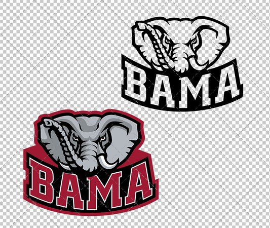 Alabama Crimson Tide Alternate 1998 003, Svg, Dxf, Eps, Png - SvgShopArt