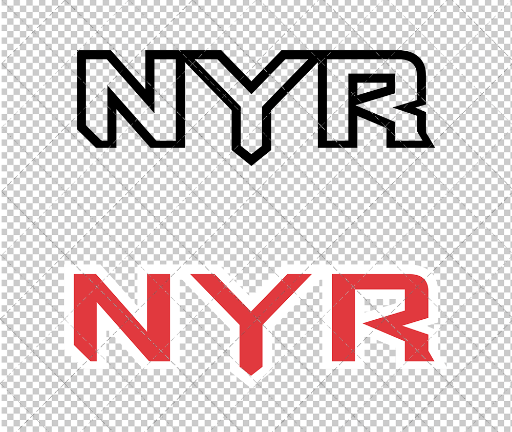 New York Rangers Concept 1996, Svg, Dxf, Eps, Png - SvgShopArt