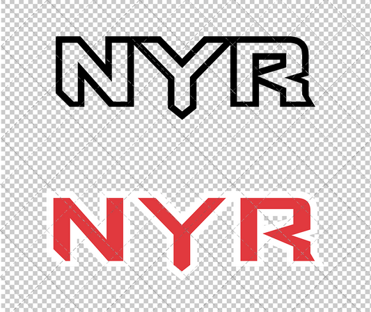 New York Rangers Concept 1996, Svg, Dxf, Eps, Png - SvgShopArt