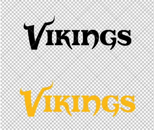 Minnesota Vikings Wordmark 2004 002, Svg, Dxf, Eps, Png - SvgShopArt