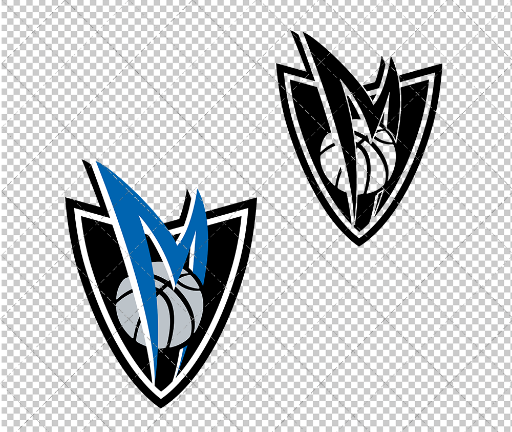 Dallas Mavericks Alternate 2017 002, Svg, Dxf, Eps, Png - SvgShopArt