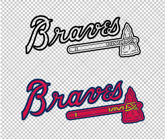 Atlanta Braves 2012, Svg, Dxf, Eps, Png - SvgShopArt