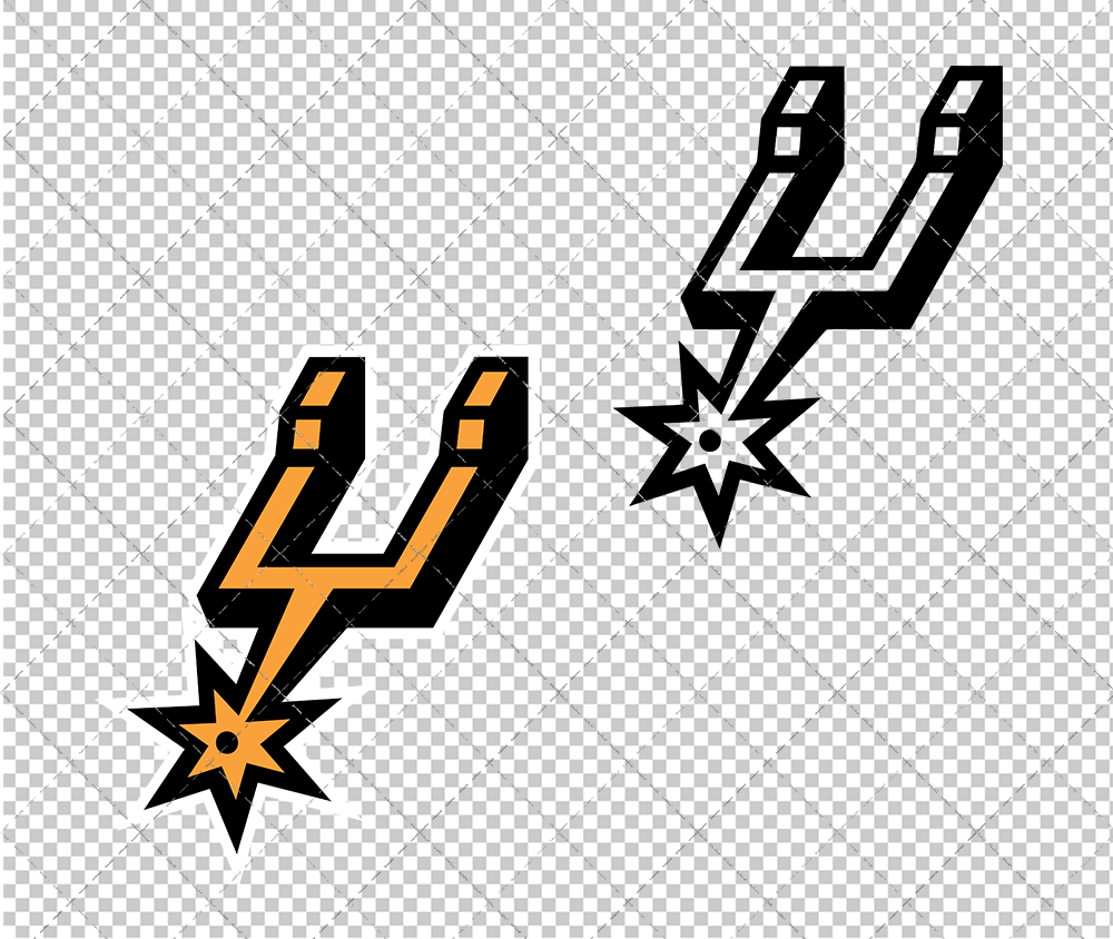 San Antonio Spurs City 2023, Svg, Dxf, Eps, Png - SvgShopArt