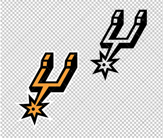 San Antonio Spurs City 2023, Svg, Dxf, Eps, Png - SvgShopArt