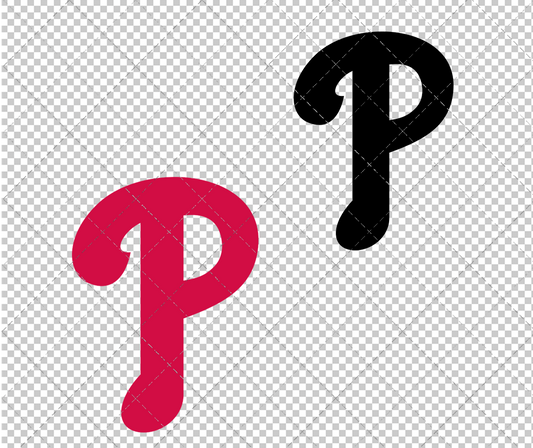 Philadelphia Phillies Alternate 1992, Svg, Dxf, Eps, Png - SvgShopArt