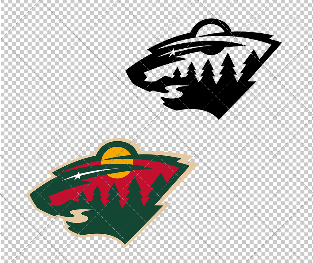 Minnesota Wild 2013, Svg, Dxf, Eps, Png - SvgShopArt