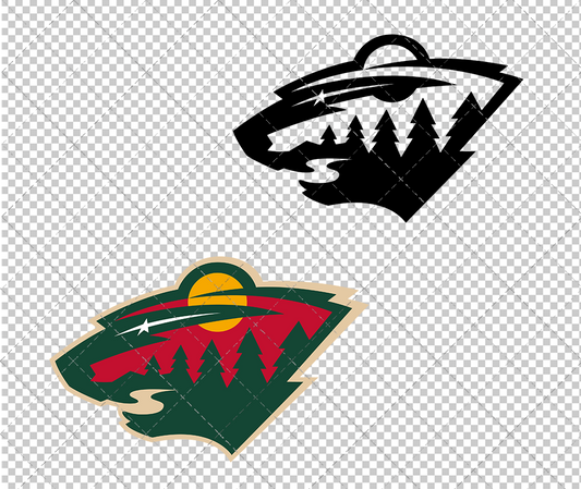 Minnesota Wild 2013, Svg, Dxf, Eps, Png - SvgShopArt