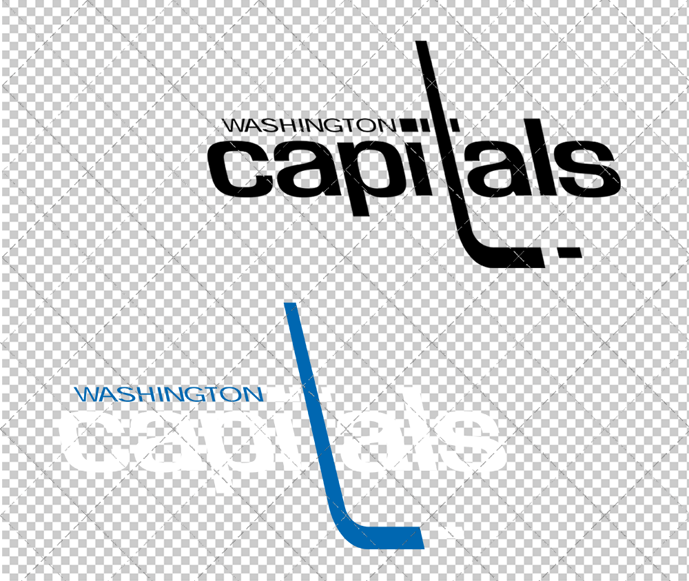 Washington Capitals Alternate 1974 002, Svg, Dxf, Eps, Png - SvgShopArt