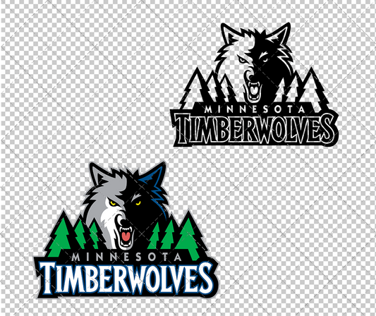 Minnesota Timberwolves 2008, Svg, Dxf, Eps, Png - SvgShopArt