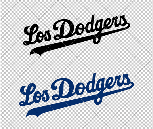 Los Angeles Dodgers City Connect 2021, Svg, Dxf, Eps, Png - SvgShopArt