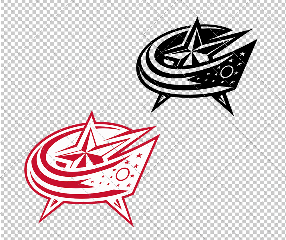 Columbus Blue Jackets Concept 2007 008, Svg, Dxf, Eps, Png - SvgShopArt