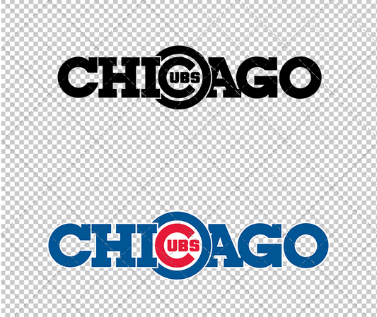 Chicago Cubs Wordmark 1984, Svg, Dxf, Eps, Png - SvgShopArt