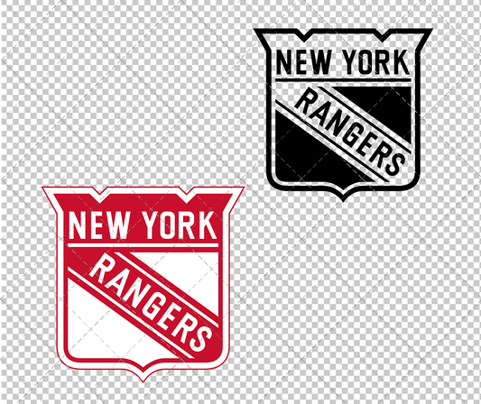 New York Rangers Concept 1999 006, Svg, Dxf, Eps, Png - SvgShopArt