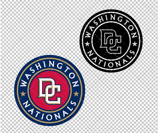 Washington Nationals Alternate 2005, Svg, Dxf, Eps, Png - SvgShopArt