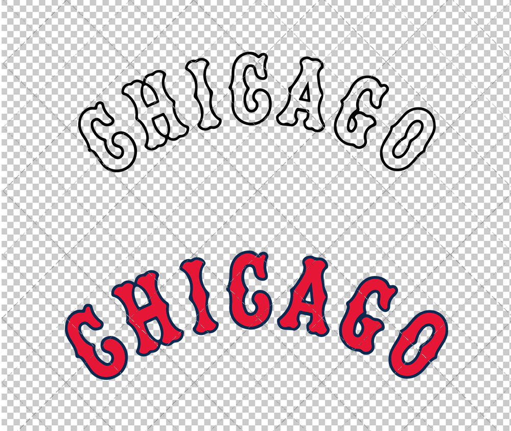 Chicago White Sox Jersey 1932, Svg, Dxf, Eps, Png - SvgShopArt