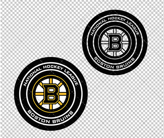 Boston Bruins Circle 2007 006, Svg, Dxf, Eps, Png - SvgShopArt