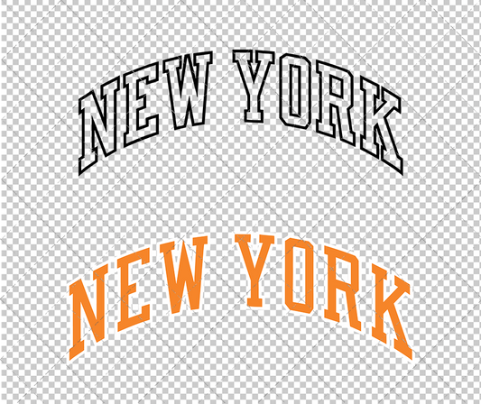 New York Knicks Jersey 1997, Svg, Dxf, Eps, Png - SvgShopArt