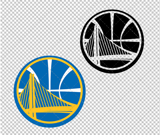 Golden State Warriors Alternate 2010 002, Svg, Dxf, Eps, Png - SvgShopArt