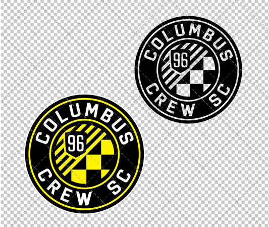 Columbus Crew SC 2015, Svg, Dxf, Eps, Png - SvgShopArt