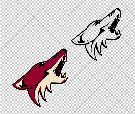 Arizona Coyotes 2014, Svg, Dxf, Eps, Png - SvgShopArt