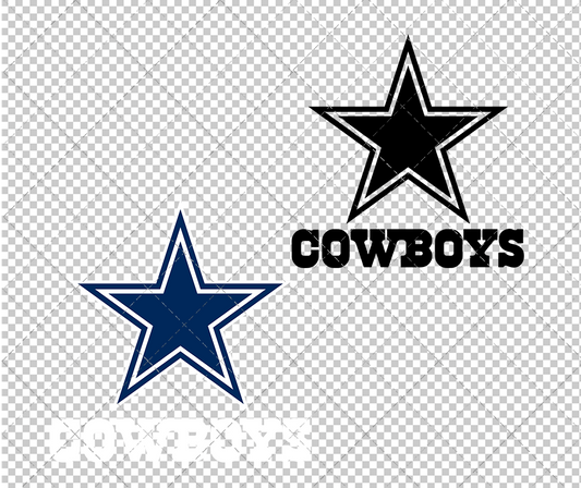 Dallas Cowboys Alternate 1971 003, Svg, Dxf, Eps, Png - SvgShopArt