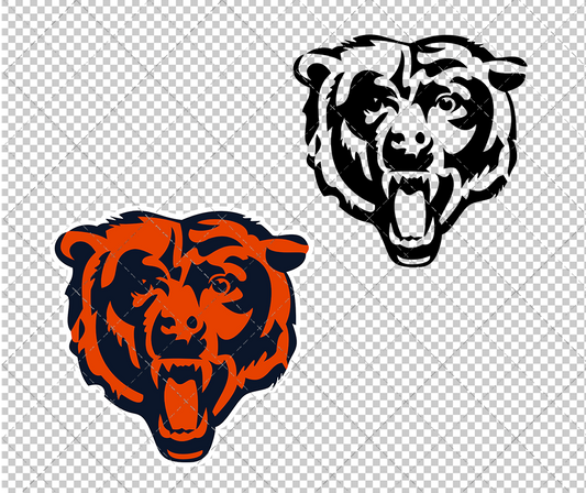 Chicago Bears Alternate 2012, Svg, Dxf, Eps, Png - SvgShopArt