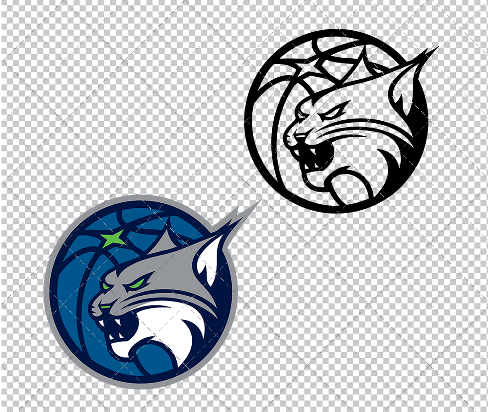 Minnesota Lynx Alternate 2018, Svg, Dxf, Eps, Png - SvgShopArt