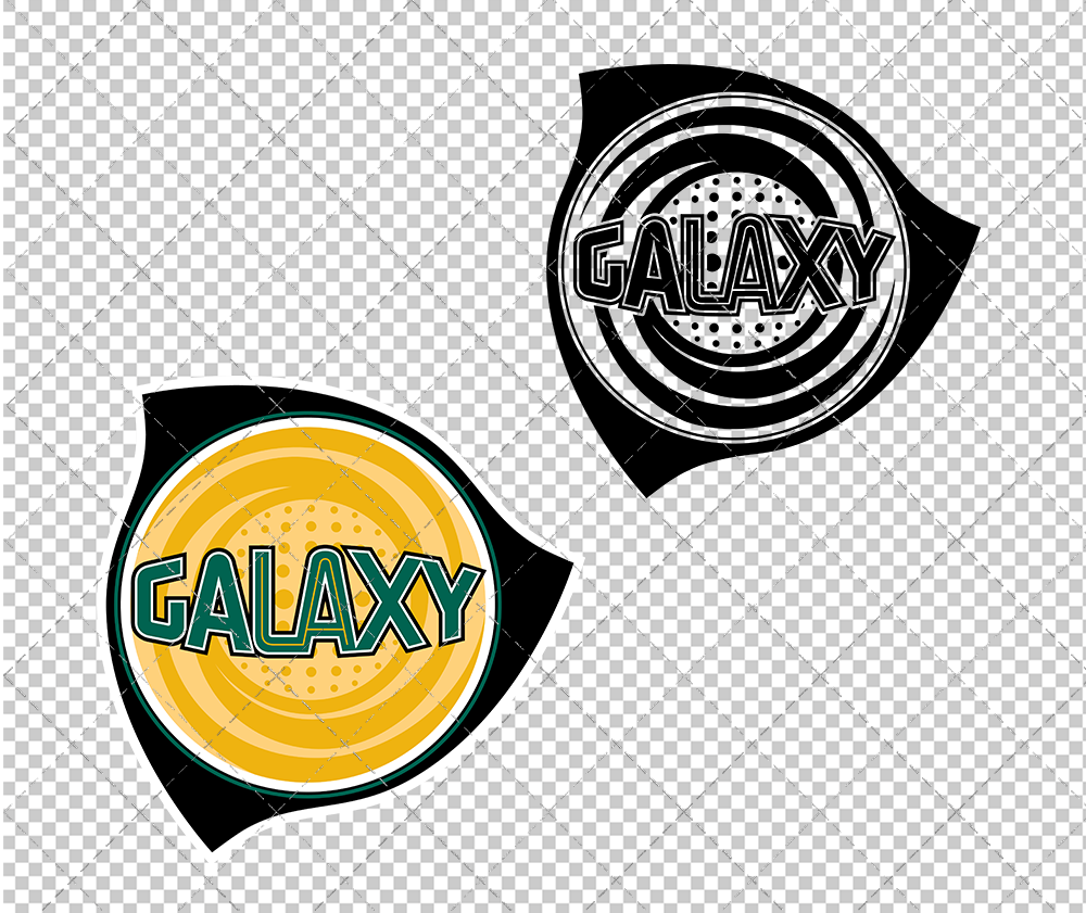 LA Galaxy 2004, Svg, Dxf, Eps, Png - SvgShopArt