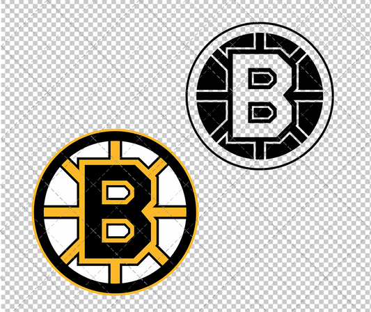 Boston Bruins 1995, Svg, Dxf, Eps, Png - SvgShopArt