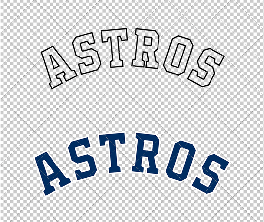 Houston Astros Jersey 2013 002, Svg, Dxf, Eps, Png - SvgShopArt